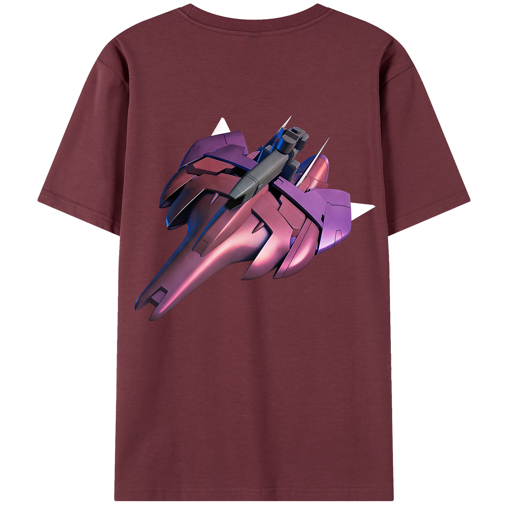 （画像用） 機動戦士ガンダム Mobile Suit Gundam 綿100％半袖Tシャツ（背面プリント）